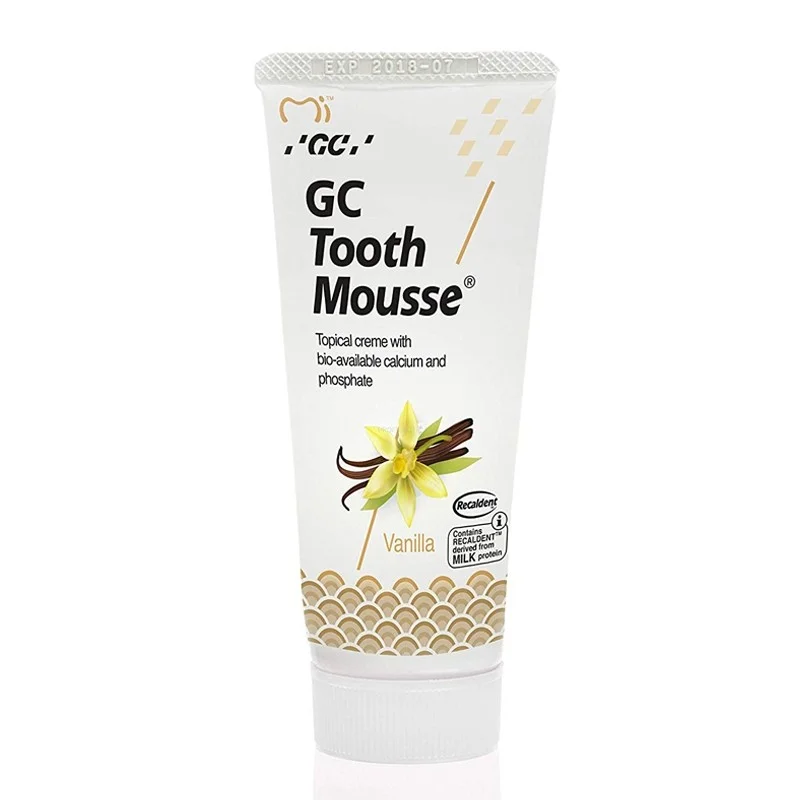 GC Tooth Mousse, реминерализиращ дентален крем ванилия, 35 мл.