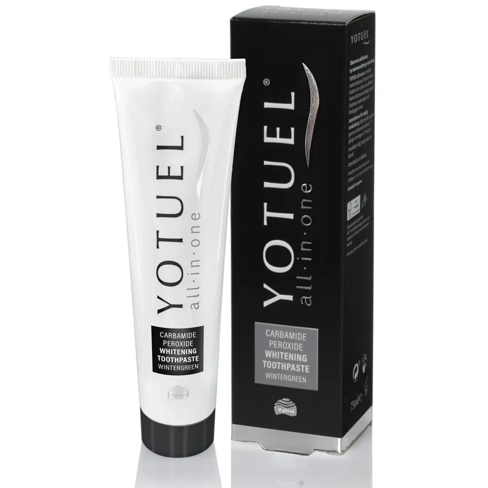 Yotuel All-in-One Wintergreen, избелваща паста за зъби, 75 мл.