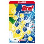 Bref WC Classic Power Activ Lemon, ароматизатор за тоалетна лимон, 4 x 50 гр.