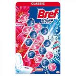Bref WC Classic Power Activ Flower, ароматизатор за тоалетна цветя, 4 x 50 гр.