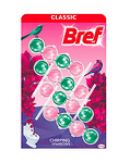 Bref WC Classic Power Activ Chirping Sparrows, ароматизатор за тоалетна чуруликащи врабчета, 4 x 50 гр.