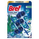 Bref WC Premium Color Active Eucalyptus, ароматизатор за тоалетна евкалипт, 3 x 50 гр.