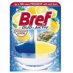 Bref WC Duo Activ Lemon, ароматизатор за тоалетна кошница лимон, 1 x 50 мл.