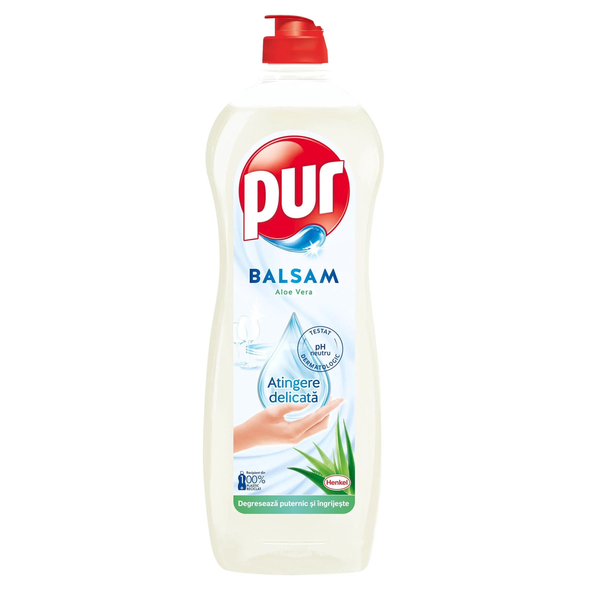Pur Balsam Aloe Vera, препарат за съдове с алое вера, 750 мл.