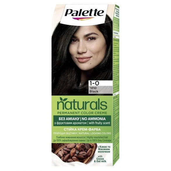 Palette Naturals, Боя за коса, 1-0 черно