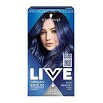 Schwarzkopf Live Urban Metallics, боя за коса, U67 син живак