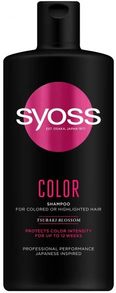 Syoss Color, шампоан за боядисана коса, 440 мл.