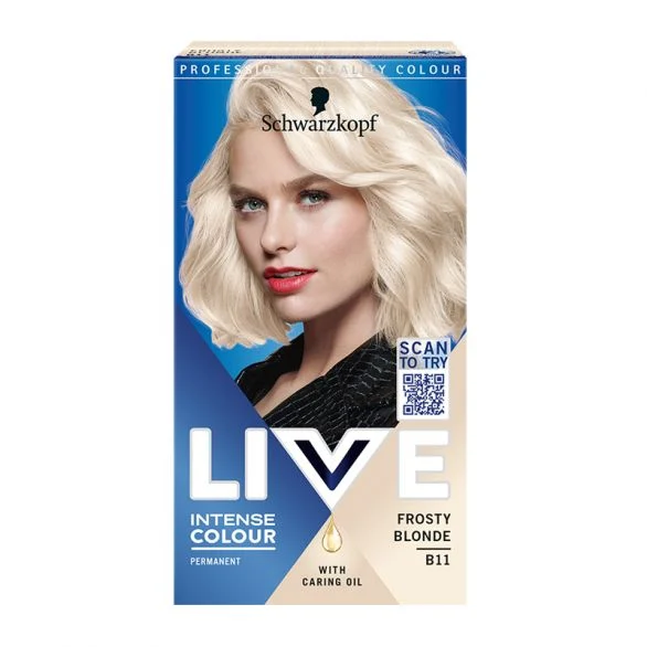 Schwarzkopf Live Intence Colour, боя за коса, В11 заскрежено русо