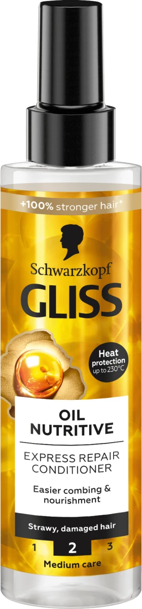 Gliss Oil Nutritive спрей балсам за коса, 200 мл.