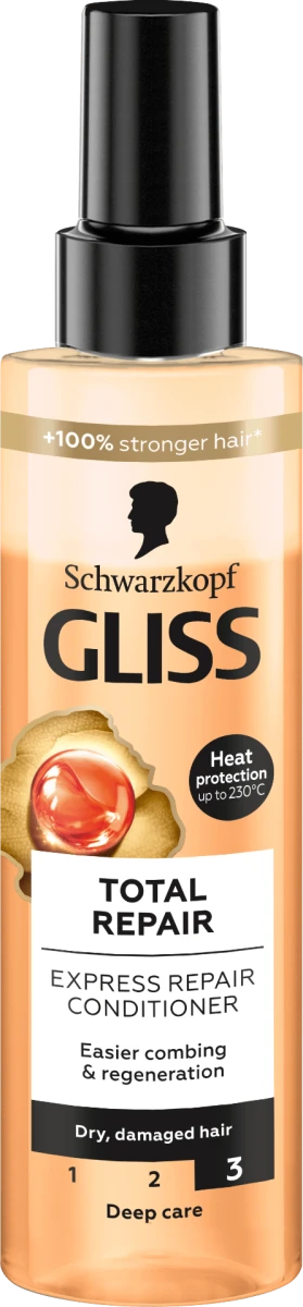 Gliss Total Repair спрей балсам за коса, 200 мл.