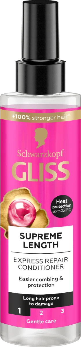 Gliss Supreme Length спрей балсам за коса, 200 мл.