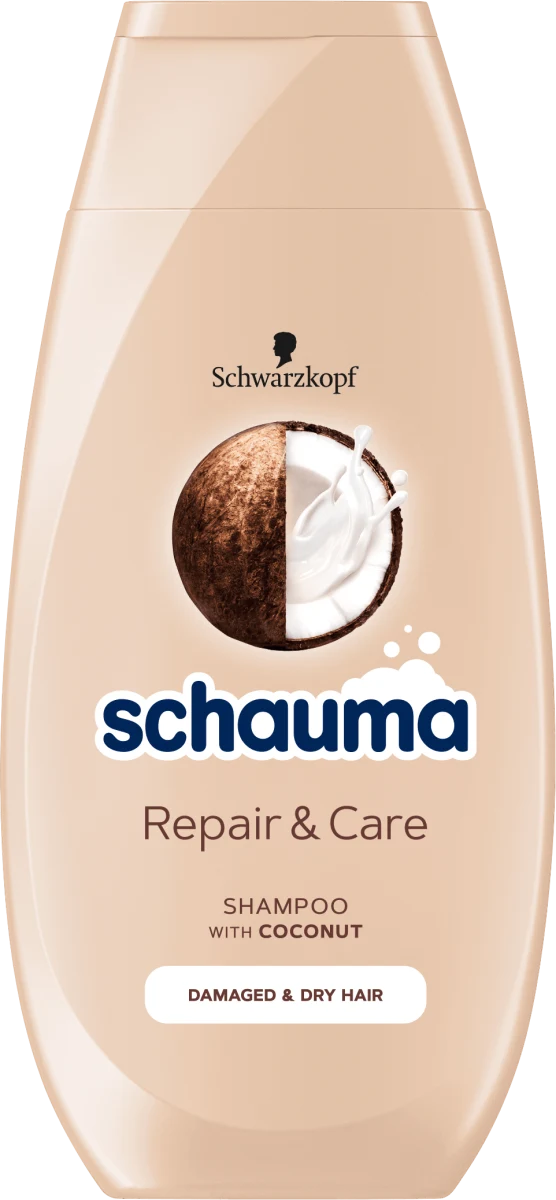 Schauma Repair & Care, възстановяващ шампоан, 250 мл.