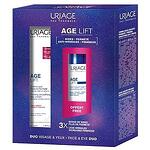 Комплект Uriage Age Lift, Коригиращ дневен крем с лифтинг ефект, 40 мл + Околоочен крем с лифтинг ефект, 15 мл
