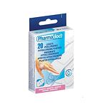 Pharmadoct хипоалергенен пластир, бял цвят, 20 броя