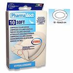 Pharmadoct стерилна марля компрес за очи за деца, 10 броя