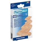 Pharmadoct Classic, миещи се пластири, 6 размера, 100 броя