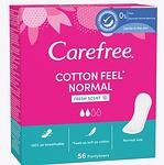 Carefree - Cotton Fresh, ежедневни превръзки, 56 броя