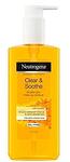 Neutrogena Clear&Soothe, мицеларен гел за почистване и дегримиране с куркума, 200 мл.