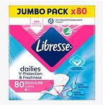 Ежедневни превръзки Libresse Normal Jumbo Pack, 80 броя