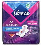 Нощни превръзки с крилца Libresse - ULTRA Goodnight, 8 броя