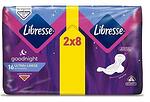 Нощни превръзки Libresse - Ultra Goodnight duo, 16 броя