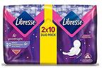Нощни превръзки Libresse - Maxi Goodnight Duo, 20 броя