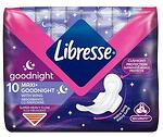Нощни превръзки Libresse - Maxi Goodnight, 10 броя