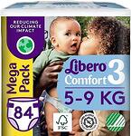 Libero бебешки пелени - Comfort 3 (5-9 kg), Mega Pack, 84 броя