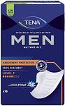 Абсорбиращи подложки за мъже Tena Men, ниво 3- 5 капки, 16 бр.