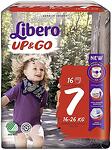 Бебешки пелени гащи Libero - Up&Go 7, 16 броя