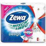 Zewa кухненска ролка W&W Design Xtra, 3 броя