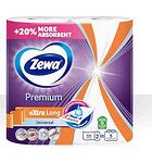 Zewa кухненска ролка Premium Extra Long, 120 къса, 2 броя