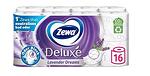 Тоалетна хартия Zewa Deluxe Lavender Dreams, 3 пласта, 16 ролки