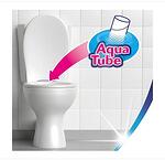 Тоалетна хартия Zewa Aquatube PureWhite, 3 слоя, 4 рула