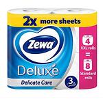 Тоалетна хартия Zewa Delicate Care XXL, 4 ролки