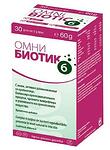 Omni-Biotic 6, 60 гр., универсален синбиотик за чревно здраве и детоксикация
