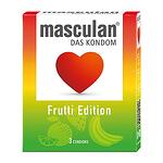 Frutti презервативи, 3 броя, Masculan