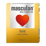 Gold презервативи, 3 броя, Masculan