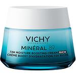 Vichy, Minéral 89, 72H Moisture Boosting Cream,  хидратиращ крем, 50 мл