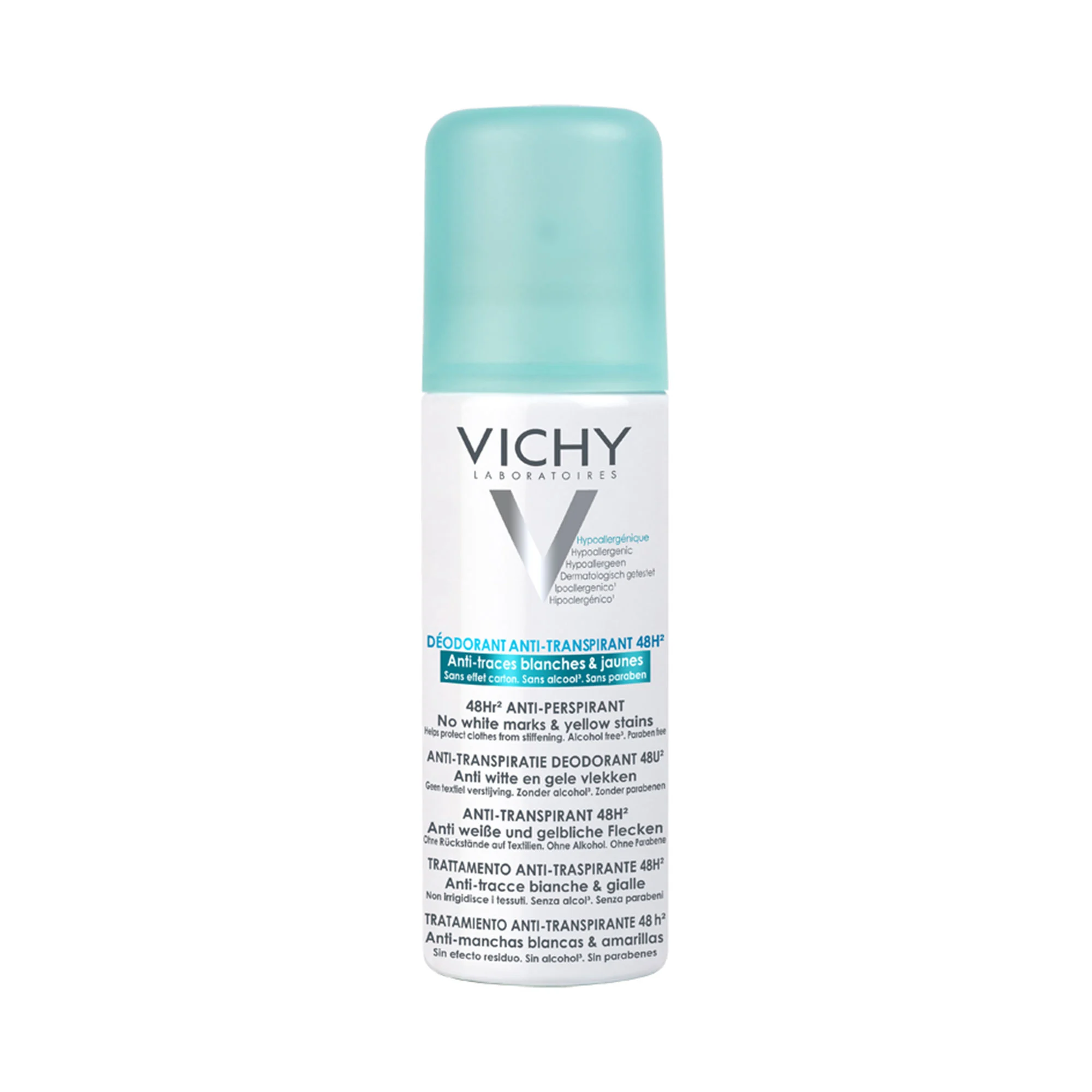 Vichy, Aerosol Anti Traces, дезодорант спрей без следи, унисекс, 125 мл