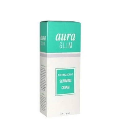 Aura Slim, Термоактивен крем за отслабване, 75 мл