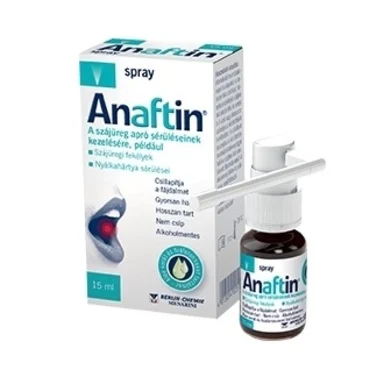 Anaftin, Спрей против ранички по устата, 15 мл от Berlin-Chemie