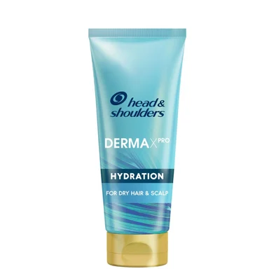 Head and Shoulders Derma X Pro Hydratation, Хидратиращ балсам против пърхот за сух скалп и коса, 220 мл