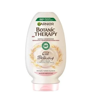 Garnier Botanic Therapy Delicatesse, хипоалергенен балсам за деликатна коса, 200 мл.