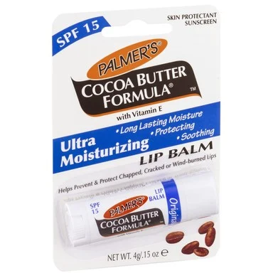 Palmer's, балсам за устни с какаово масло и витамин Е, SPF15, 4 гр.