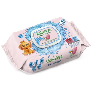 Bebelan, Мокри кърпи със смрадлика и лайка, 80 броя