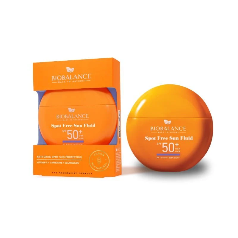 BIOBALANCE СЛЪНЦЕЗАЩ. ФЛУИД SPOT FREE SPF 50 + 40 гр