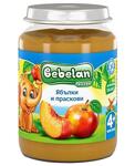 Bebelan, Ябълки и Праскови (без захар) 4+м. 190г