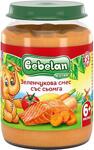 Bebelan, Меню Сьомга със Зеленчуци, 5+м. 190г