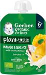 Пауч Gerber, Org Кокос, Манго и Дюла 6+м 80г, Био